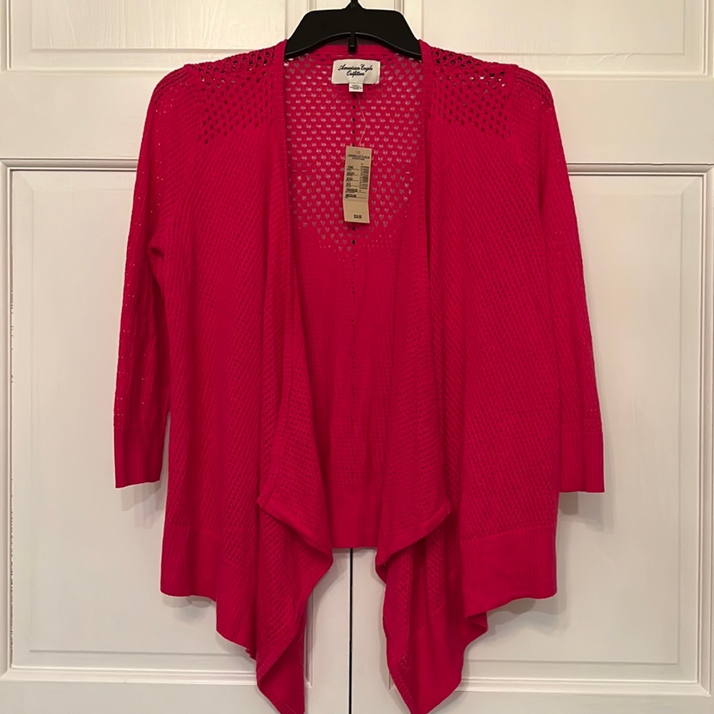 NWT American Eagle high low Cardigan